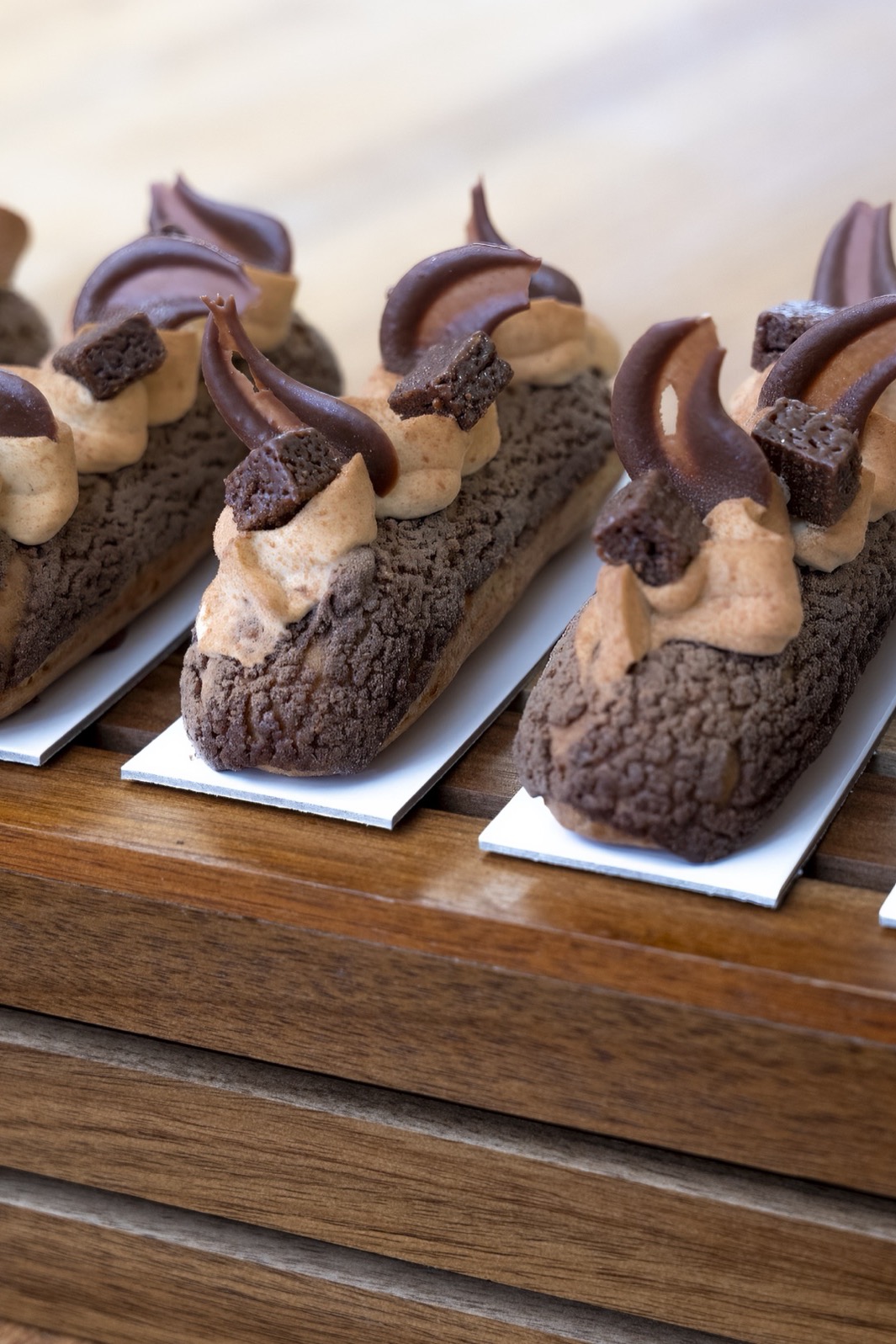Éclair au chocolat