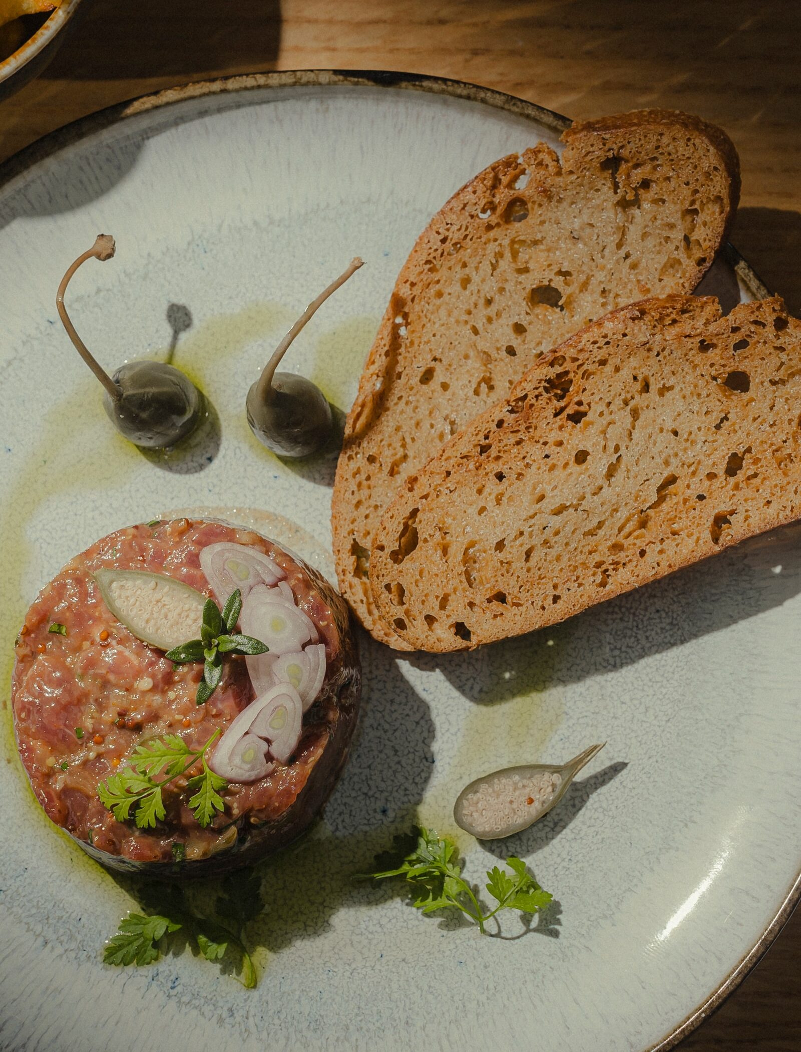 Tartare de bœuf Limousine de chez M. Minder